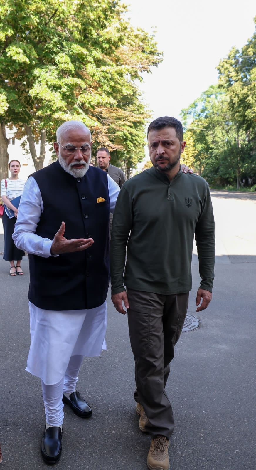 Indian Prime Minister Narendra Modi’s Historic Visit to Kyiv for Talks with President Zelenskiy