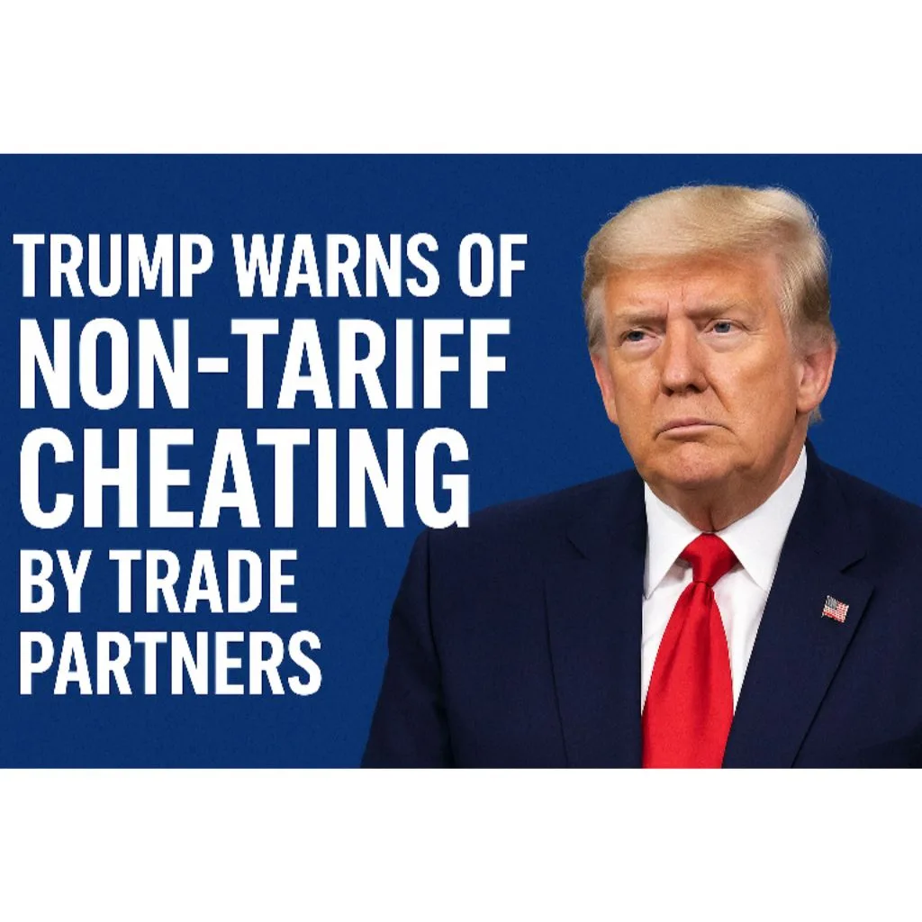 Trump Warns of “Non-Tariff Cheating” by Trade Partners