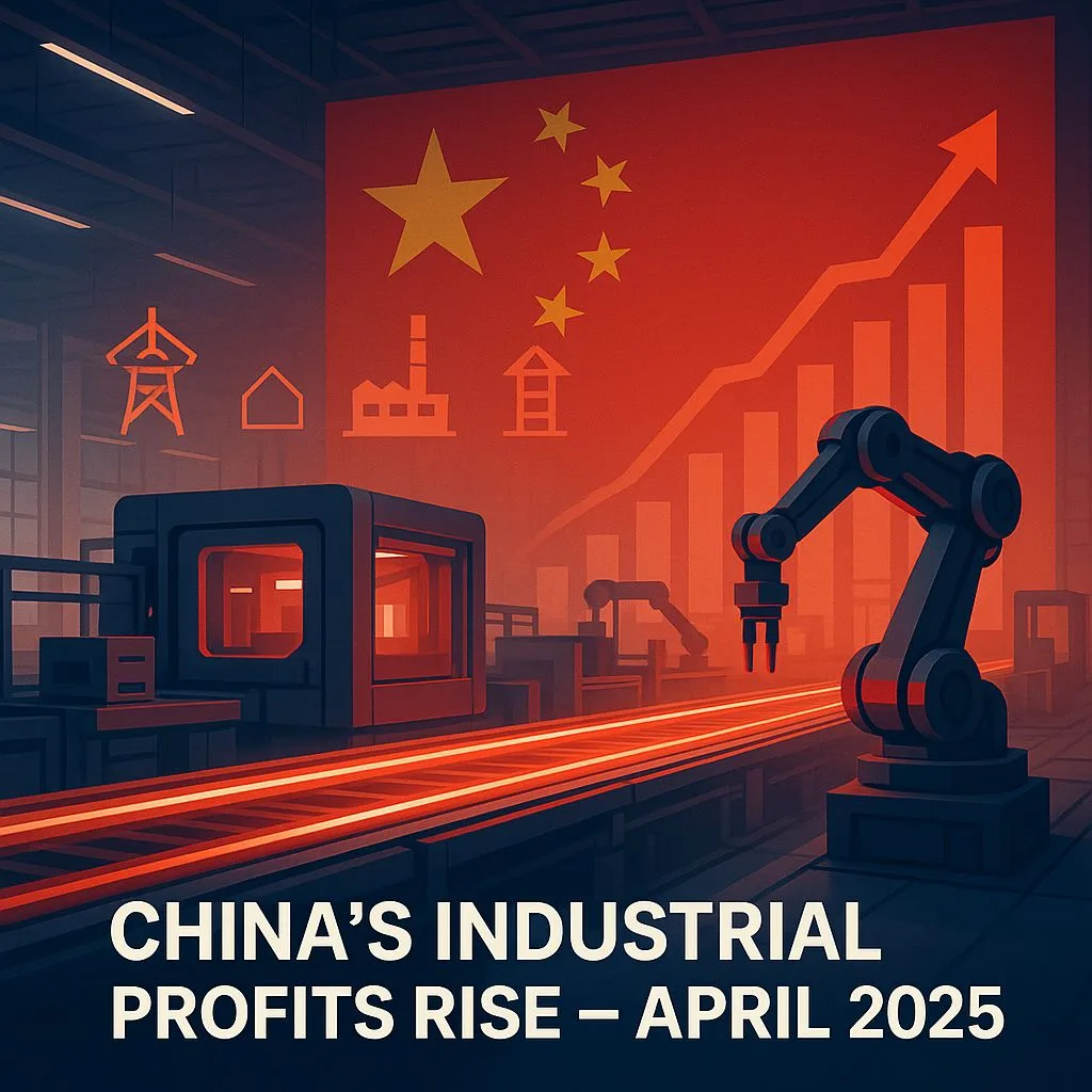 China's Industrial Profits Rise Despite High U.S. Tariffs – April 2025 Report