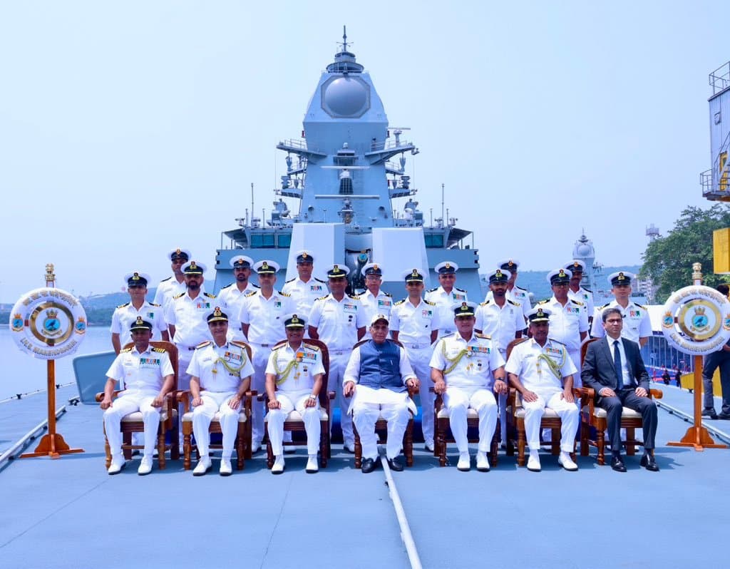 Indian Navy Adds Made-in-India Stealth Frigate INS Mahendragiri