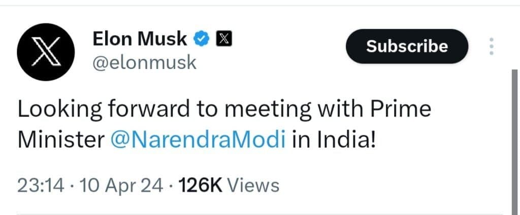 Tesla and Reliance Industries in Talks to Forge EV Manufacturing Venture in India