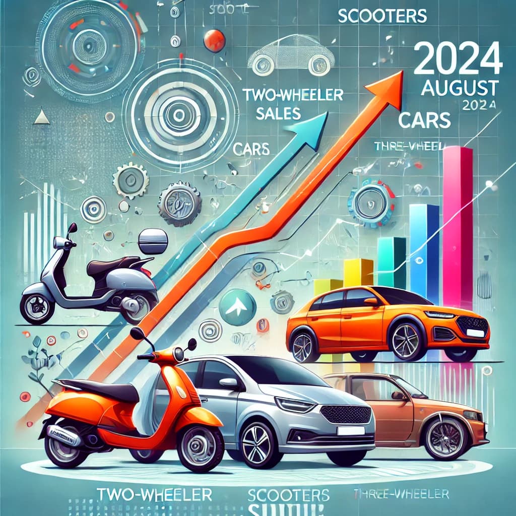 SIAM August Data: Strong Growth in Two-Wheeler Sales, Car Sales See a Decline