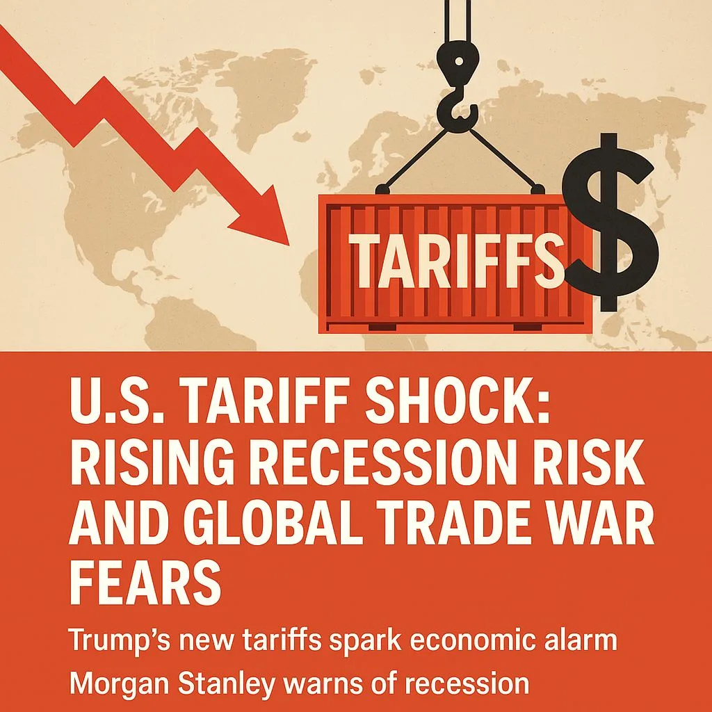 U.S. Tariffs Shock: Rising Recession Risk and Global Trade War Fears