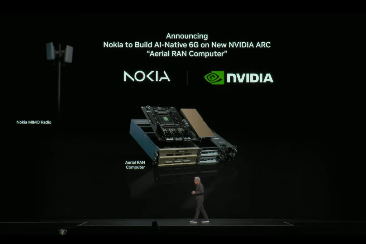 Nvidia to Invest $1 Billion in Nokia to Boost AI Networking and 6G Technology