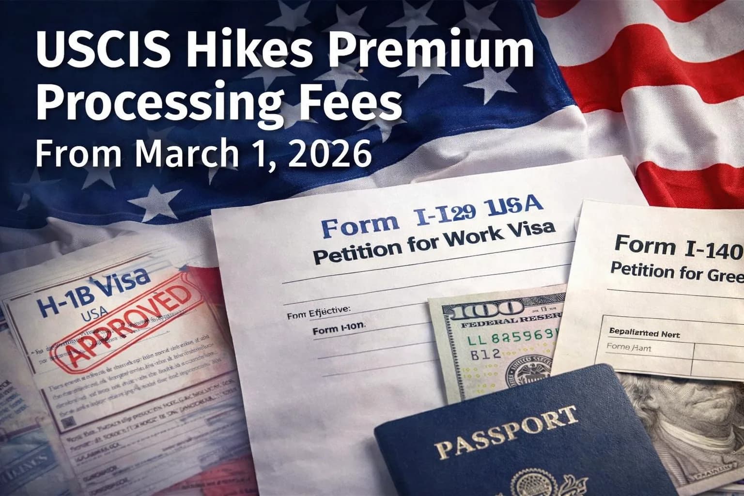 USCIS Raises Premium Processing Fees From March 1, 2026: What Applicants Need to Know