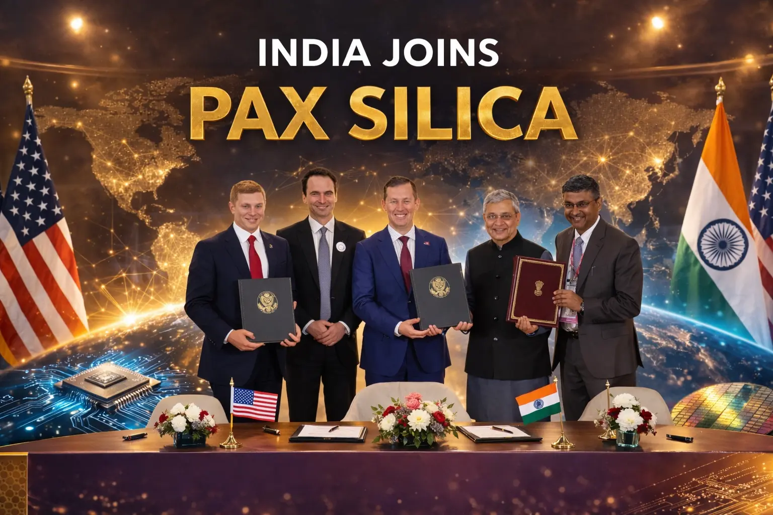 India Joins Pax Silica Coalition with US to Secure AI and Semiconductor Supply Chains at AI Impact Summit 2026